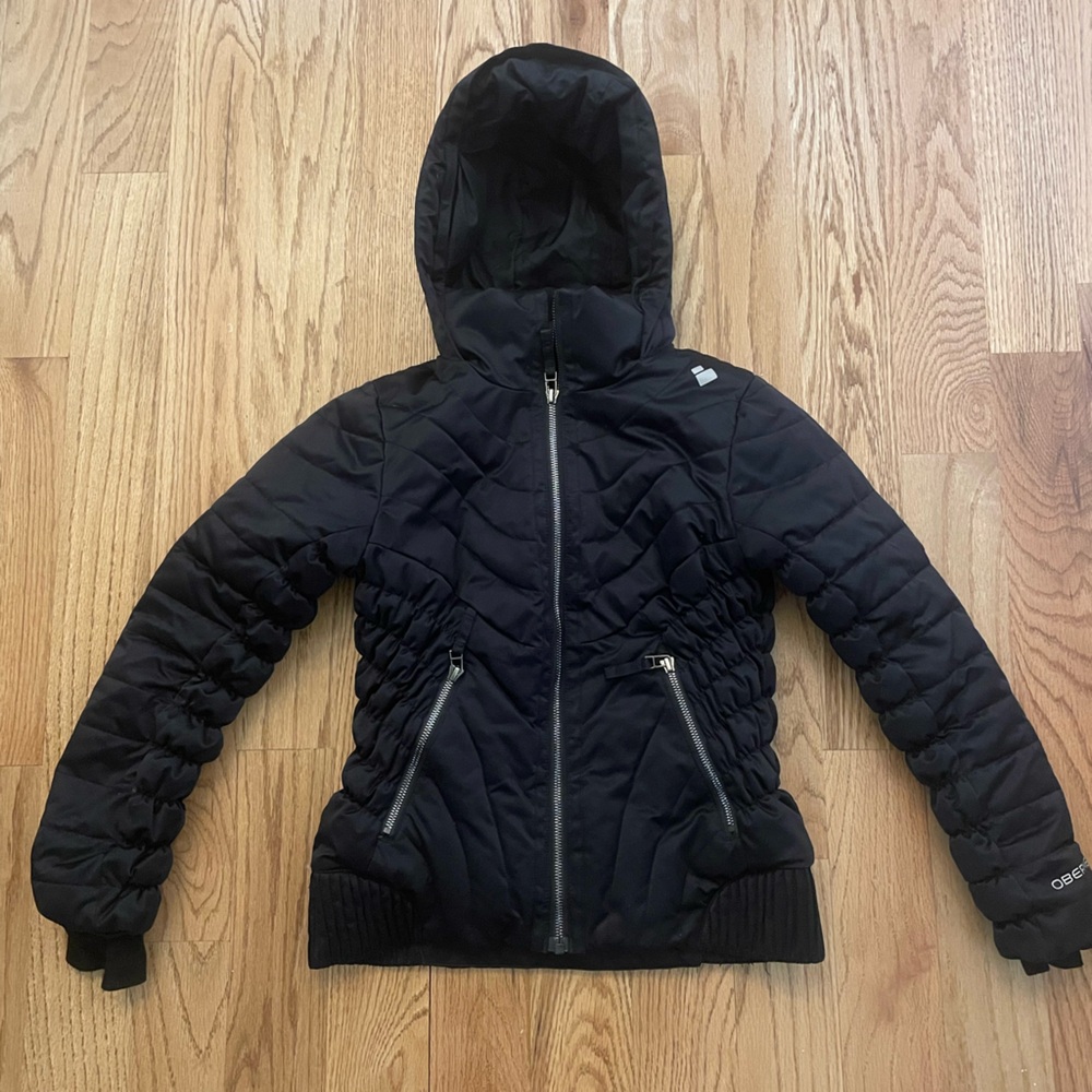 Obermeyer Black Quilted Women's Puffer Jacket
